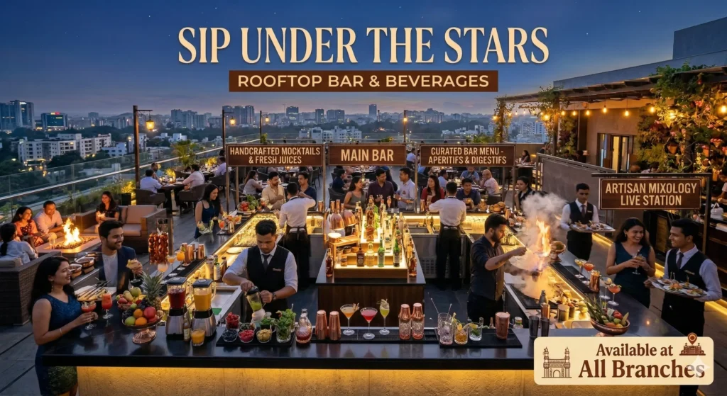Rooftop Bar & Beverages